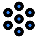 Circles Seven SVG Icon